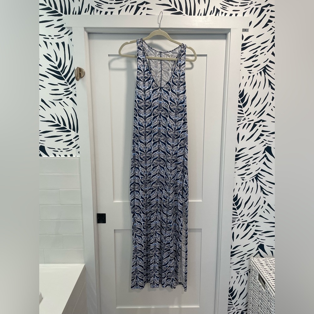 Lilly Pulitzer Kerri Maxi Dress Size SM Resort White A Mermaids Tale